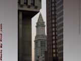 Wedged Customs House, Perspective from Boston City Hall