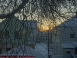 Winter Sunrise Perspective, Brookings Street, Medford
