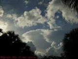 Cloud Faces in Late Afternoon Sun, Plantation, Florida