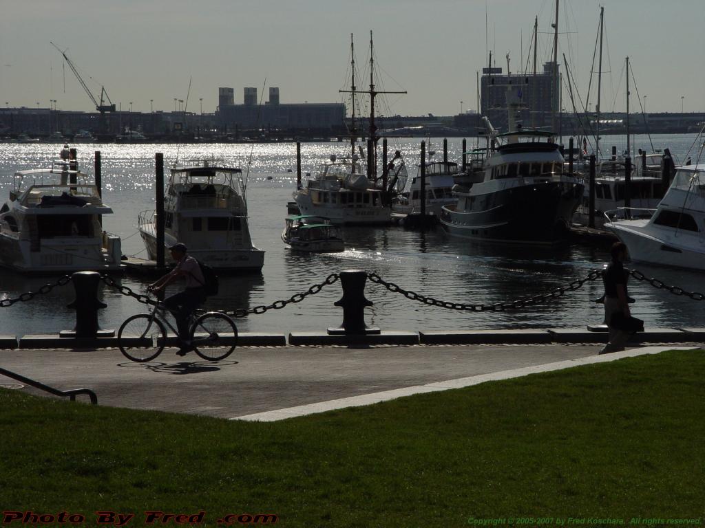 Suspended Bicycle Illusion, Columbus Park, Boston