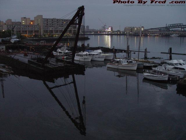 Morning Reflections, Chelsea River